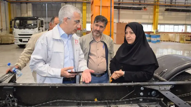 حبیبه هراتی مدیر عامل پسماندهای شهری تبریز