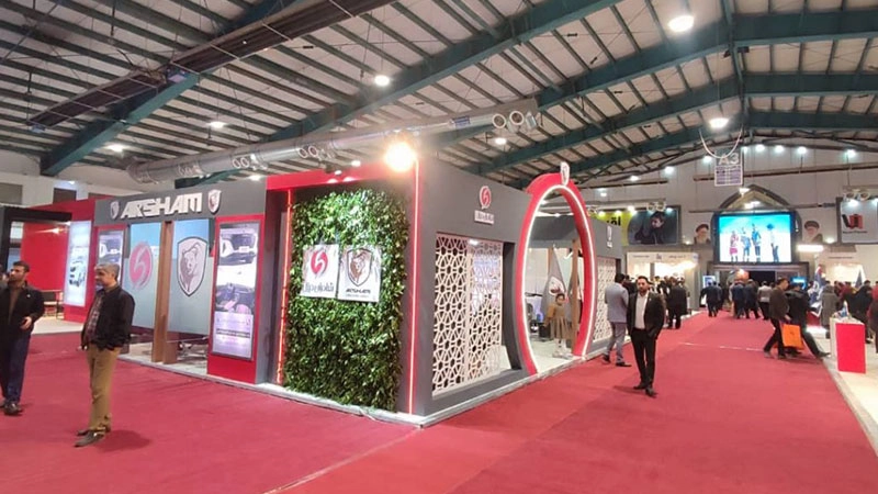 آرشام دیزل در نمایشگاه یزد