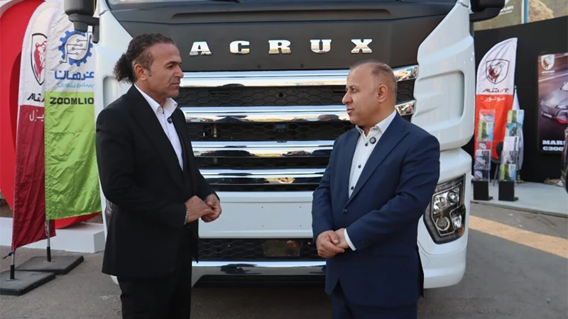 حضور فعال آرشام دیزل در نمایشگاه اکسپو