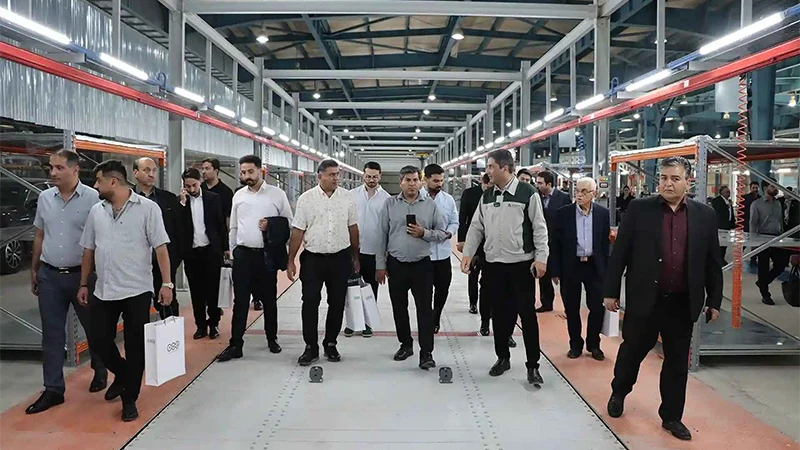 بازدید نمایندگان آرتابان از کارخانه AMG و ارائه برنامههای توسعهای شرکت