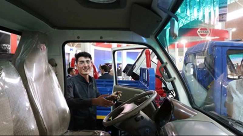 گزارش تصویری از حضور شرکت دند در نمایشگاه خودرو تبریز