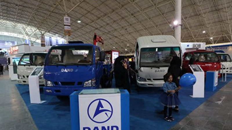 گزارش تصویری از حضور شرکت دند در نمایشگاه خودرو تبریز