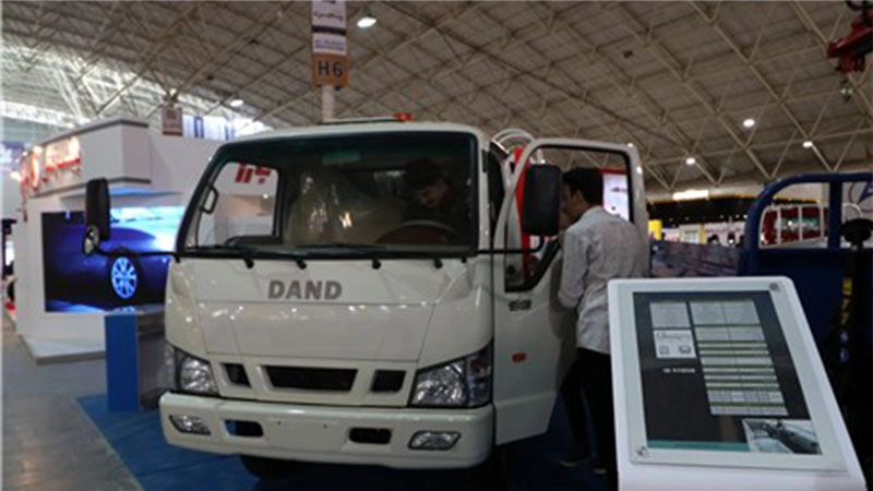 گزارش تصویری از حضور شرکت دند در نمایشگاه خودرو تبریز