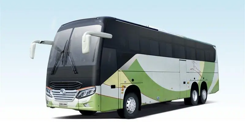 اتوبوس King Long 12.5m 68 Seats Front Engine Dual Rear Axle Coach