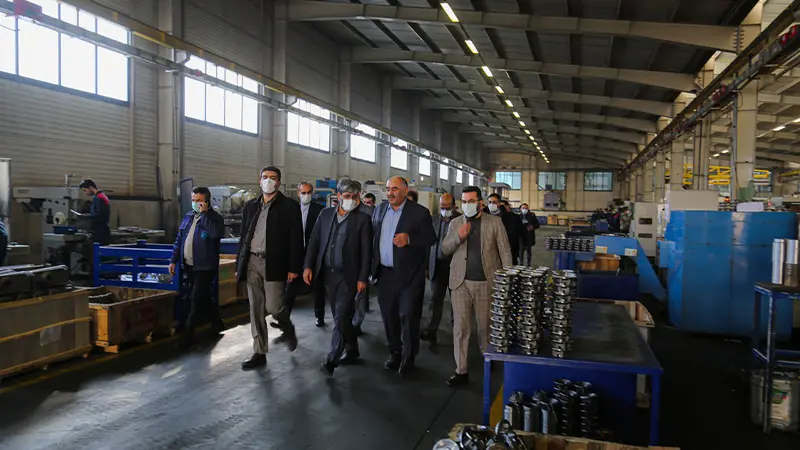 بازدید رئیس کل دادگستری آذربایجان غربی از گروه صنعتی مارال