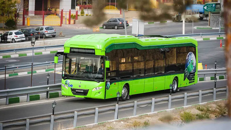 اتوبوس شهری گازسوز پارسین