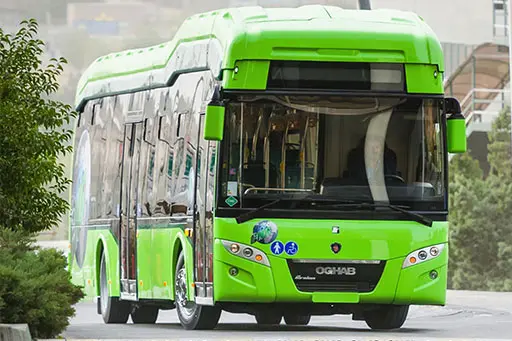 اتوبوس شهری گازسوز پارسین