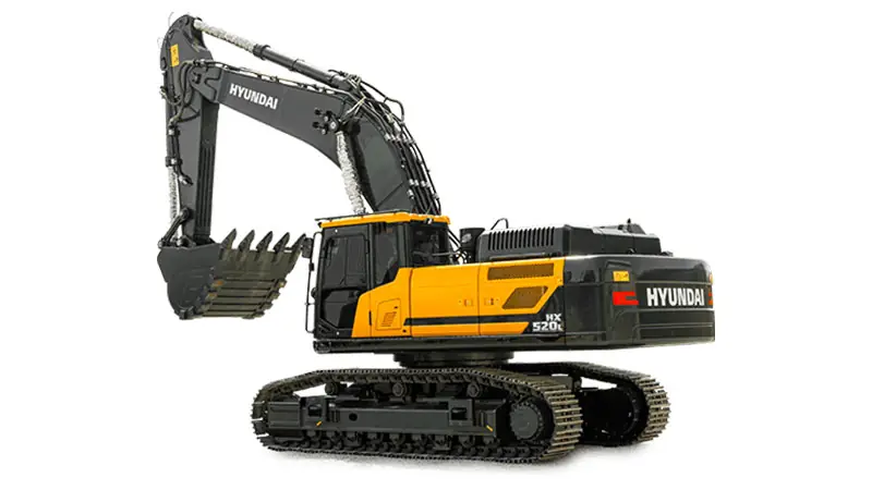 بیل مکانیکی هیوندای HX520L