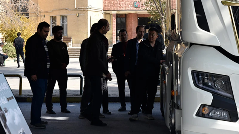 نخستین تراک‌شو اختصاصی پیلسان در بزرگ‌ترین پایانه بار تهران