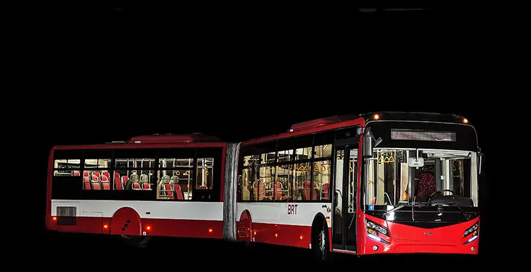 اتوبوس شهری ۱۸ متری BRT