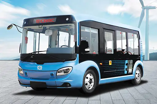 مینی بوس برقی ۵.۳ متری CRRC