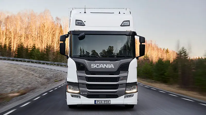 نمای روبرو کامیون SCANIA G-series