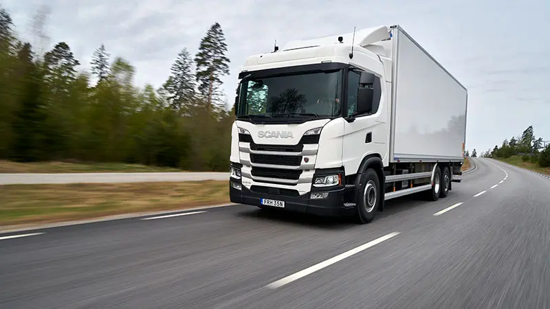 نمای بیرونی کامیون SCANIA G-series