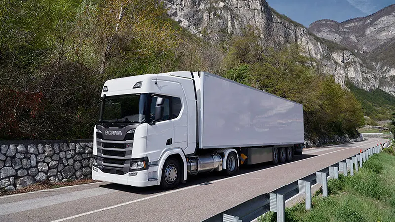 کامیون SCANIA Gas truck