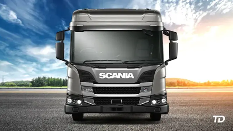 نمای روبرو کامیون SCANIA L-series