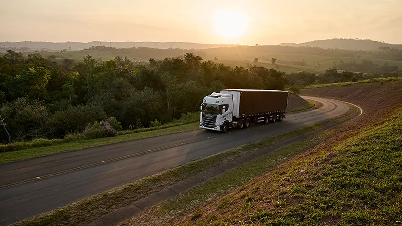 نمای کامیون کشنده SCANIA R-series