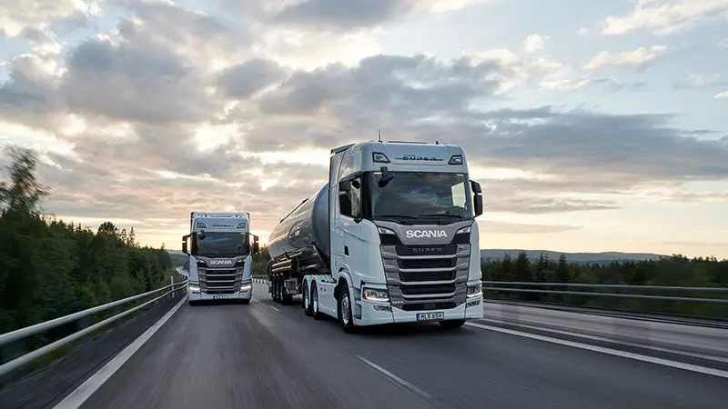 نمای کامیون کشنده SCANIA R-series