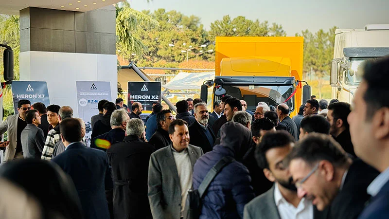 رونمایی سپهر آسا دیزل از کشنده و کامیونت Heron