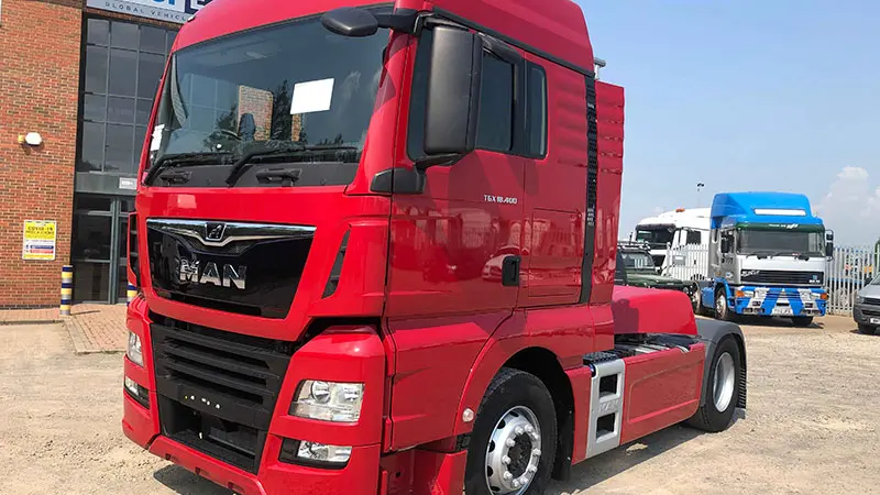 نمای کشنده TGX 18.400 مان