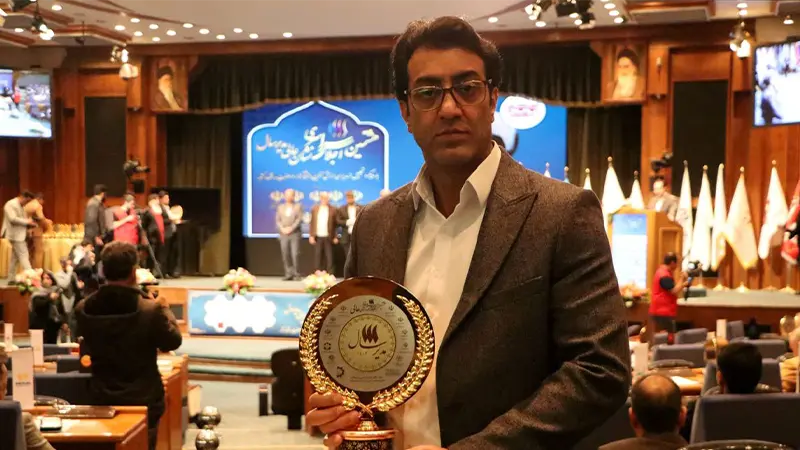 قائم مقام مدیر عامل شرکت وزین به عنوان مدیر برتر کشور انتخاب شد