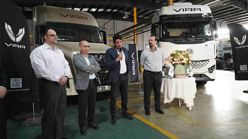 مراسم تودیع معاون خدمات پس از فروش و معارفه مدیران جدید در ویرا دیزل