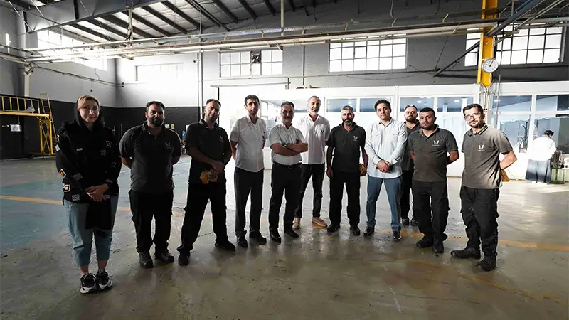 مراسم تودیع معاون خدمات پس از فروش و معارفه مدیران جدید در ویرا دیزل