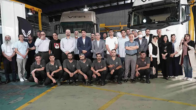 مراسم تودیع معاون خدمات پس از فروش و معارفه مدیران جدید در ویرا دیزل