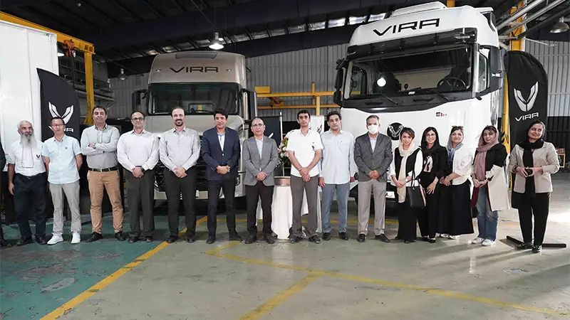 مراسم تودیع معاون خدمات پس از فروش و معارفه مدیران جدید در ویرا دیزل