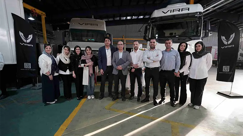 مراسم تودیع معاون خدمات پس از فروش و معارفه مدیران جدید در ویرا دیزل