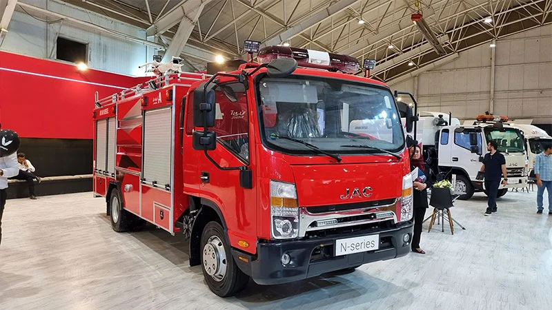 کاربری آتشنشانی کامیونت جک