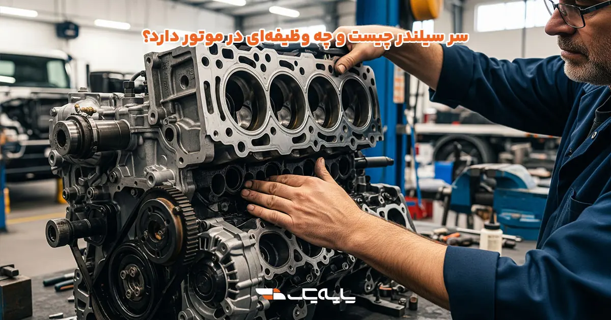 سر سیلندر چیست و چه وظیفهای در موتور دارد؟