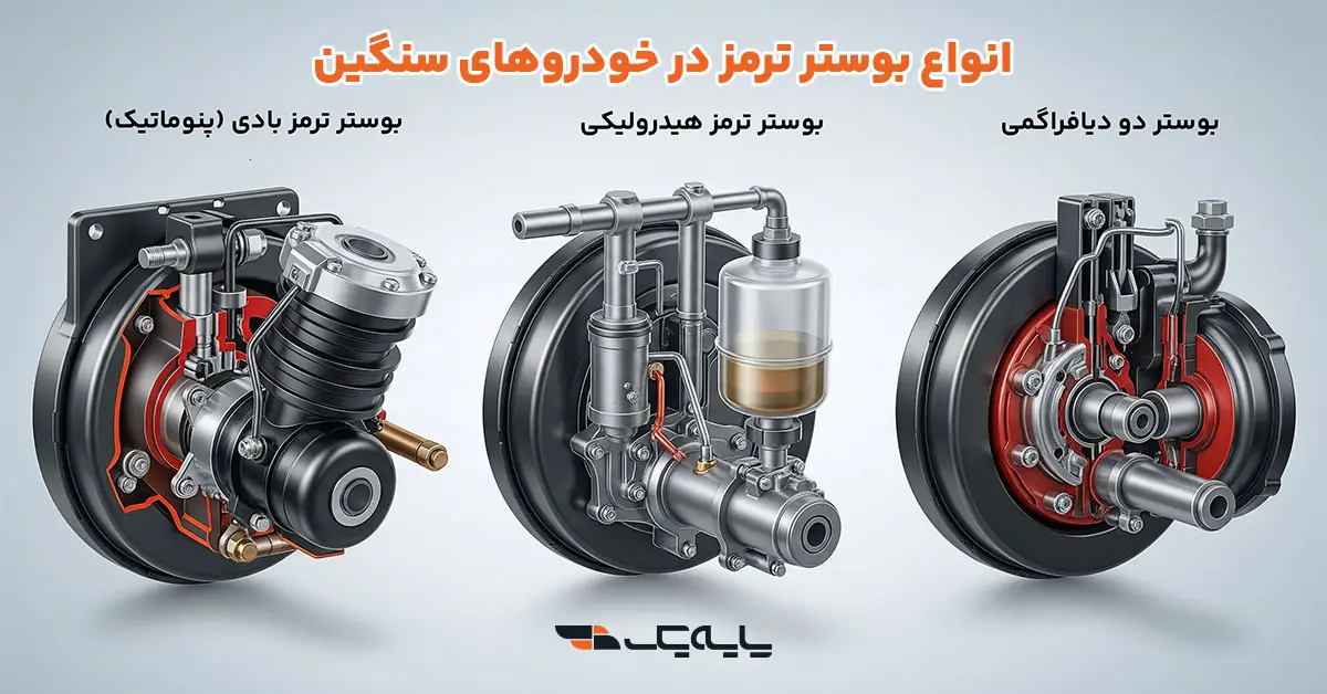 انواع بوستر ترمز در خودروهای سنگین