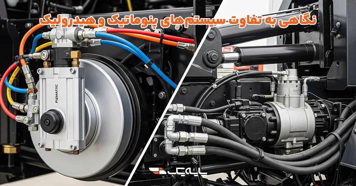 نگاهی به تفاوت سیستمهای پنوماتیک و هیدرولیک