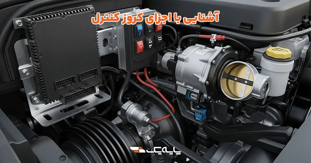 آشنایی با اجزای کروز کنترل