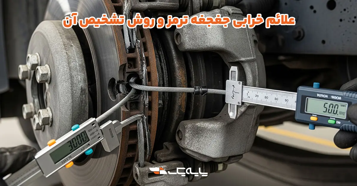 علائم خرابی جغجغه ترمز و روش تشخیص آن