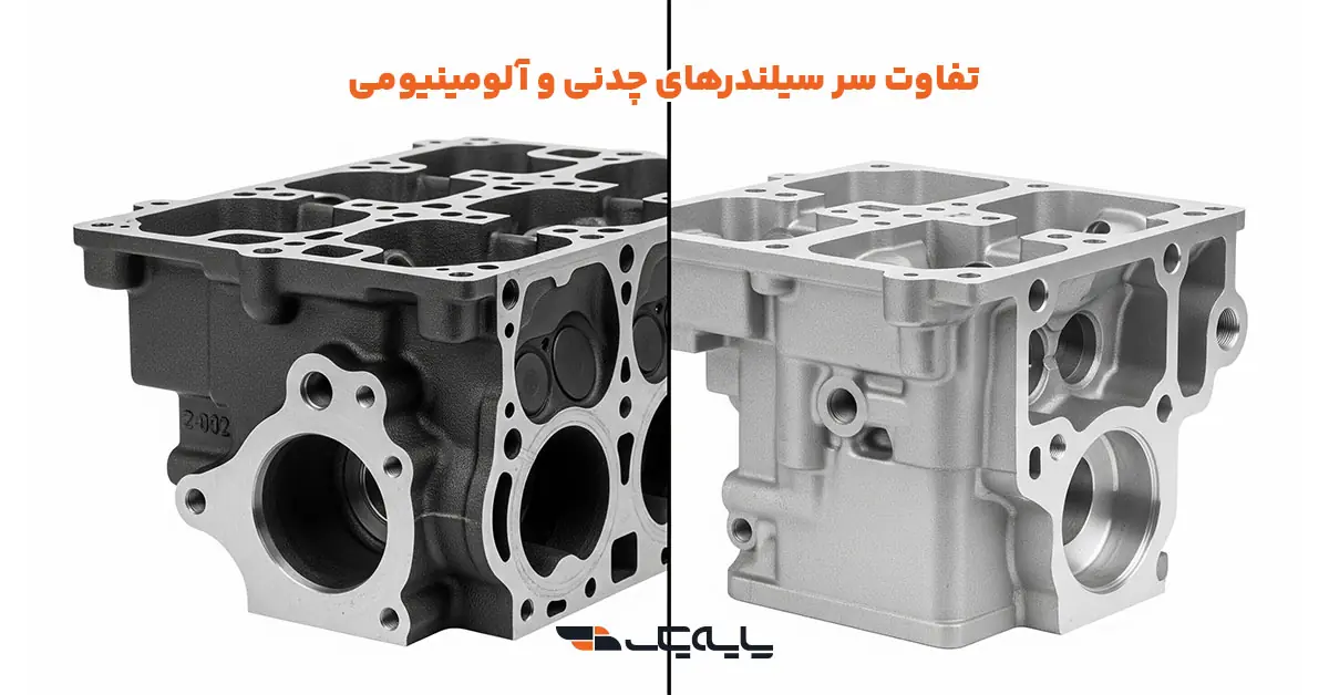 تفاوت سر سیلندرهای چدنی و آلومینیومی