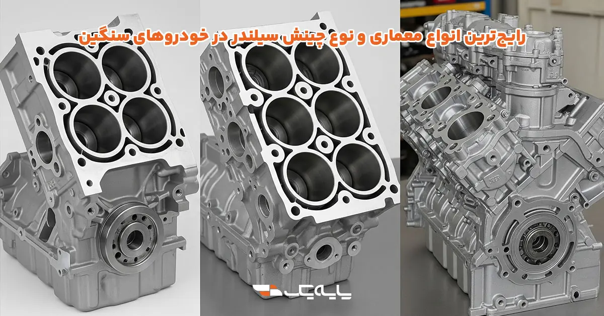 رایجترین انواع معماری و نوع چینش سیلندر در خودروهای سنگین