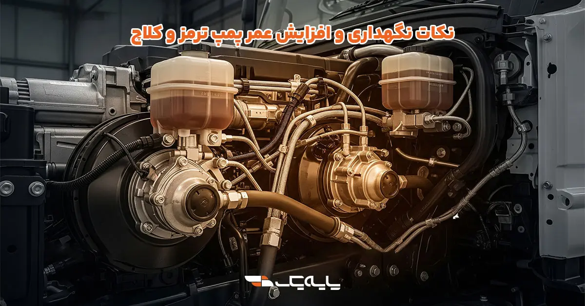 نکات نگهداری و افزایش عمر پمپ ترمز و کلاچ
