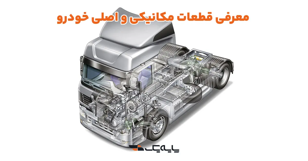 معرفی قطعات مکانیکی و اصلی خودرو