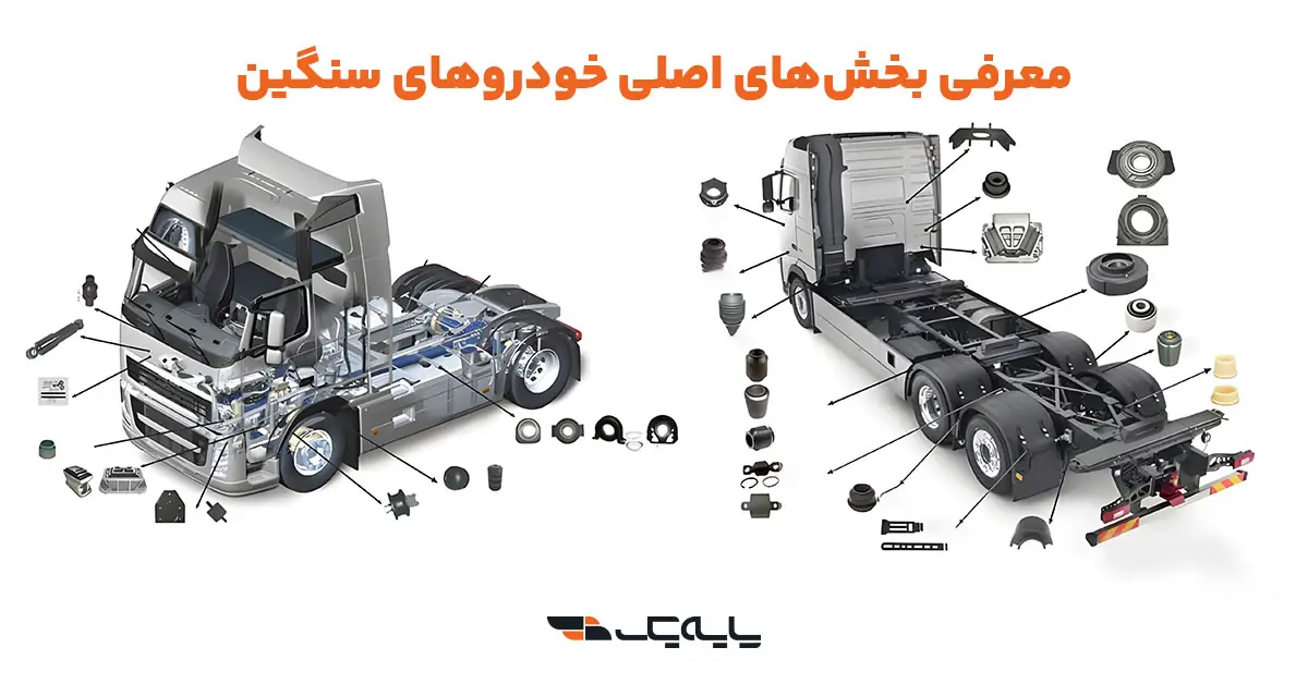 معرفی بخشهای اصلی خودروهای سنگین