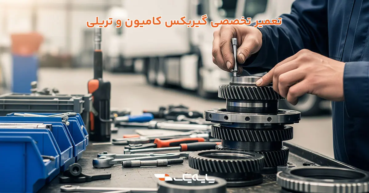 تعمیر تخصصی گیربکس کامیون و تریلی