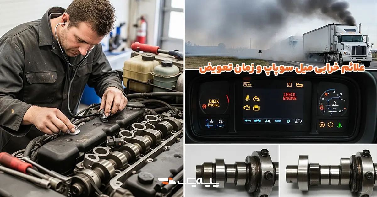 علائم خرابی میل سوپاپ و زمان تعویض