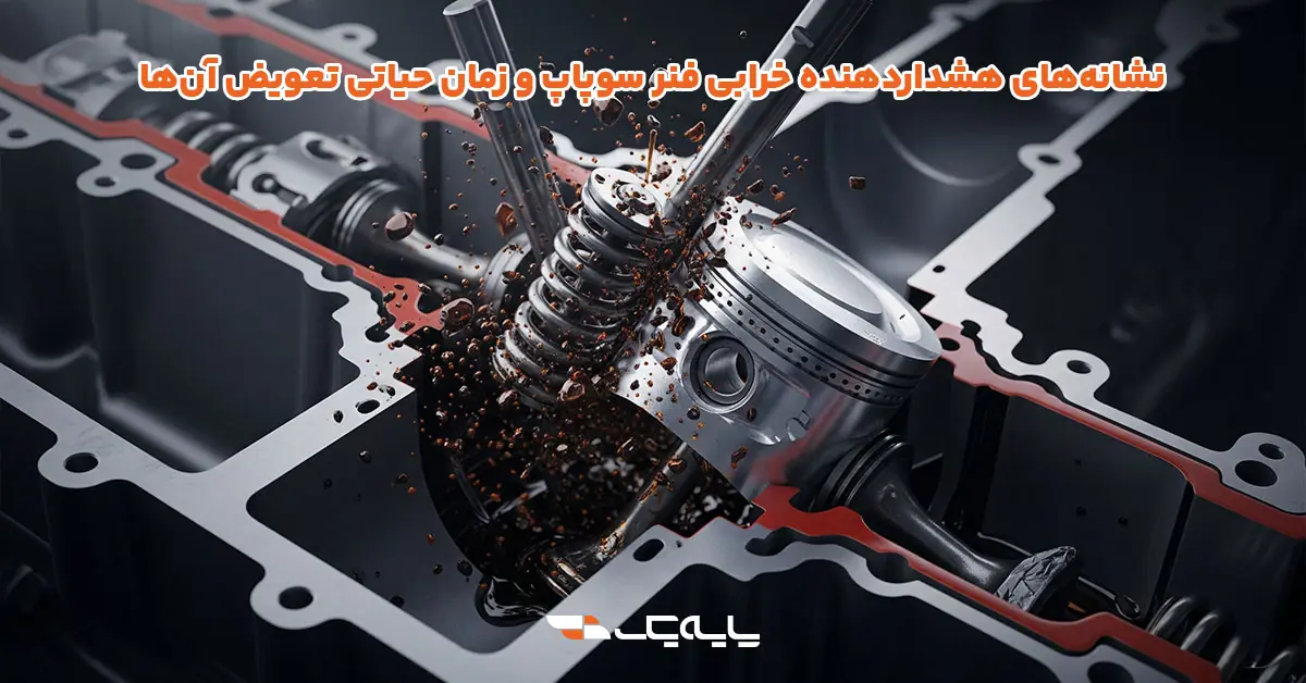 نشانه‌های هشداردهنده خرابی فنر سوپاپ و زمان حیاتی تعویض آن‌ها