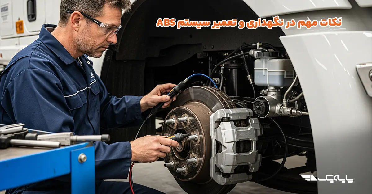 نکات مهم در نگهداری و تعمیر سیستم ABS