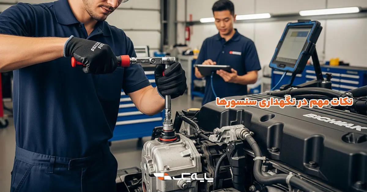 نکات مهم در نگهداری سنسورها