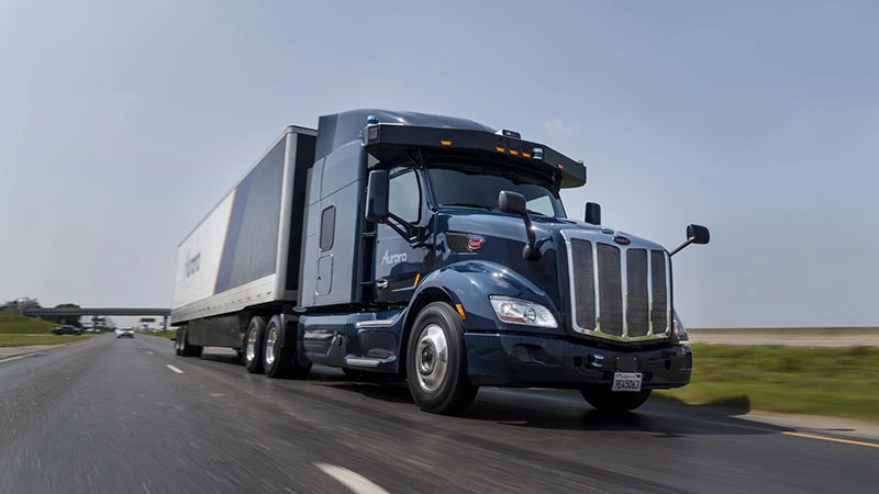 کامیون‌های Aurora Driver (با همکاری Volvo)