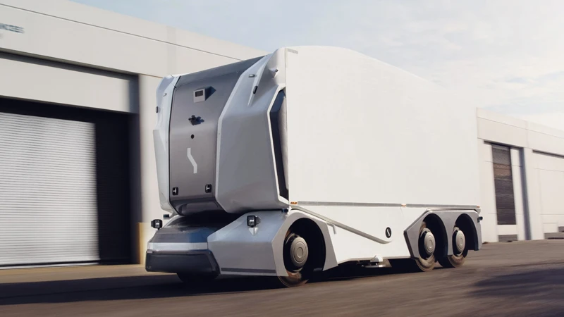 Einride Autonomous Pod Trucks