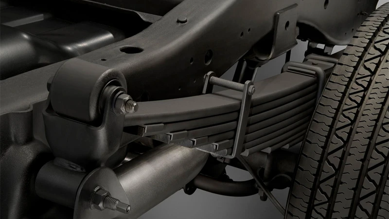 سیستم تعلیق فنر شمشی (Leaf Spring)