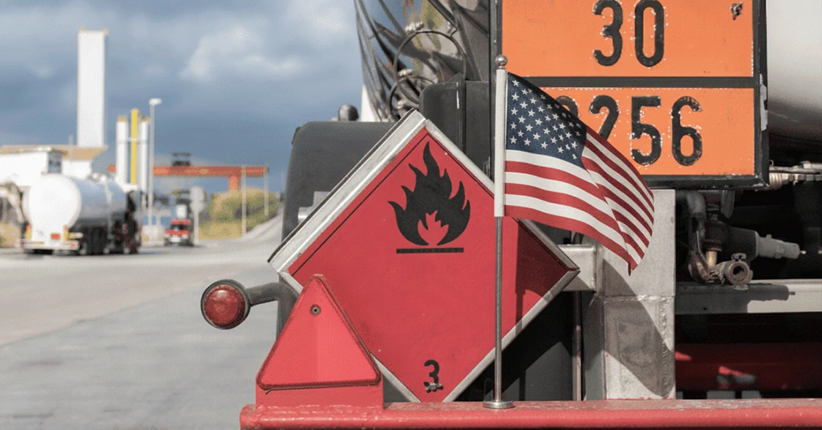 قوانین حمل مواد خطرناک در آمریکا