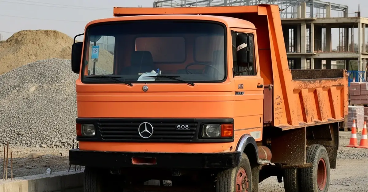 میراث ماندگار مرسدس بنز و ایران خاور؛ کامیونت L608D (خاور 608)